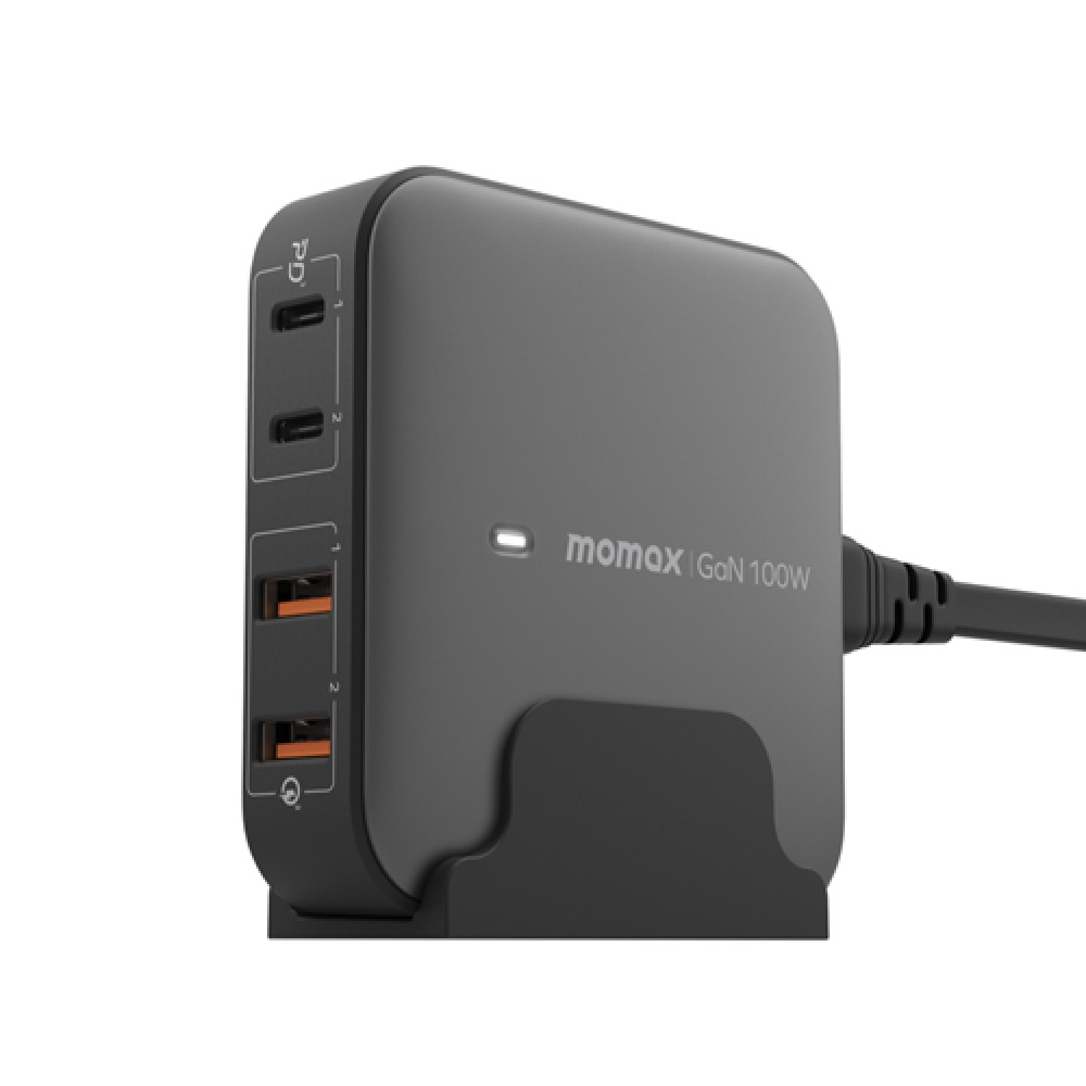 Momax Oneplug W Port Gan Desktop Charger Rudy Online Store