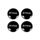 Black WHEEl HUB COVER, ROOF TENSIONERS AND FRONT HOOK, COMPLETE SET