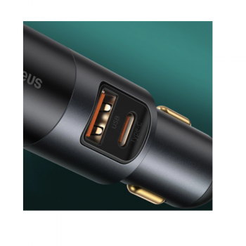 Baseus Share Together PPS 120W, 3 USB + 1 Type-C Multi-port Fast Charging Car Charger