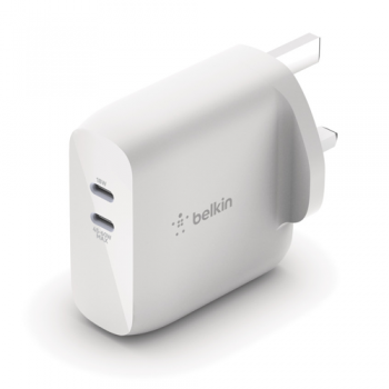 CHARGE™ Dual USB-C PD GaN Wall Charger 63W