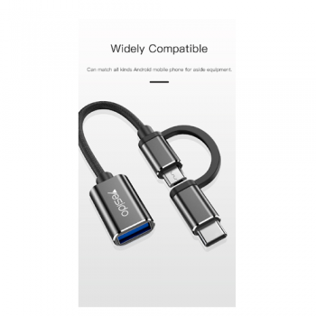 Yesido High Speed USB 3.0 Data Cable 2 in 1