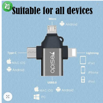 Yesido 3 In 1 OTG Adapter 3.0 USB