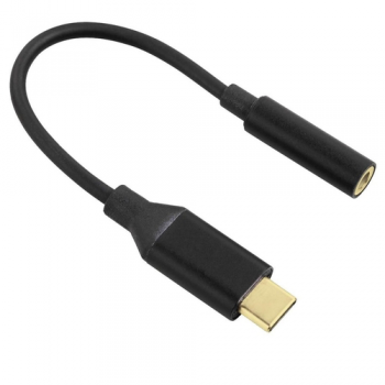Hama USB Type-C To 3.5mm Audio Adapter Black
