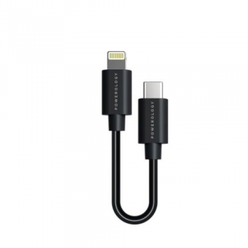 Powerology USB-C to Lightning Cable 0.25m