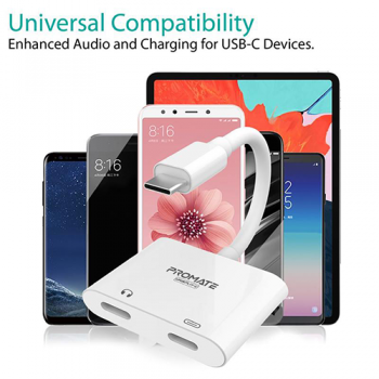 2-in-1 Audio & Charge USB-C Adapter
