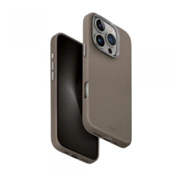 Uniq Luxury Leather Case for iPhone 16 Pro