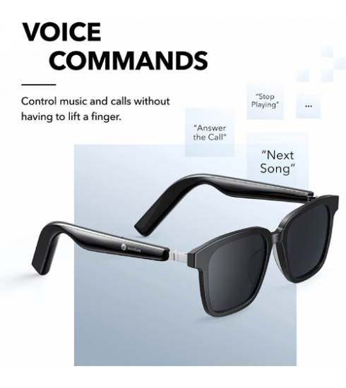نظارات ذكية إطارات ساوندكور للتجول بصوت بلوتوث وإطارات قابلة للتبديل