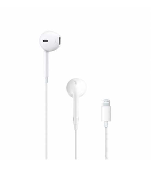 Apple EarPods Lightning Cable In Ear Headphones with Mic White