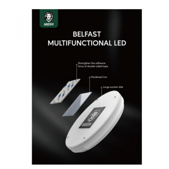 GREEN BELFAST MULTIFUNCTIONAL LED