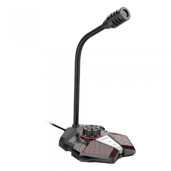 High Sensitivity Omni-Directional Gaming Microphone With Volume Control