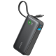 10000mAh Nano Power Bank Portable Charger with Built-in USB-C Port