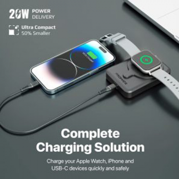 Promate Super Charge Mag Safe Wireless Charging Power Bank – 10000mAh Black