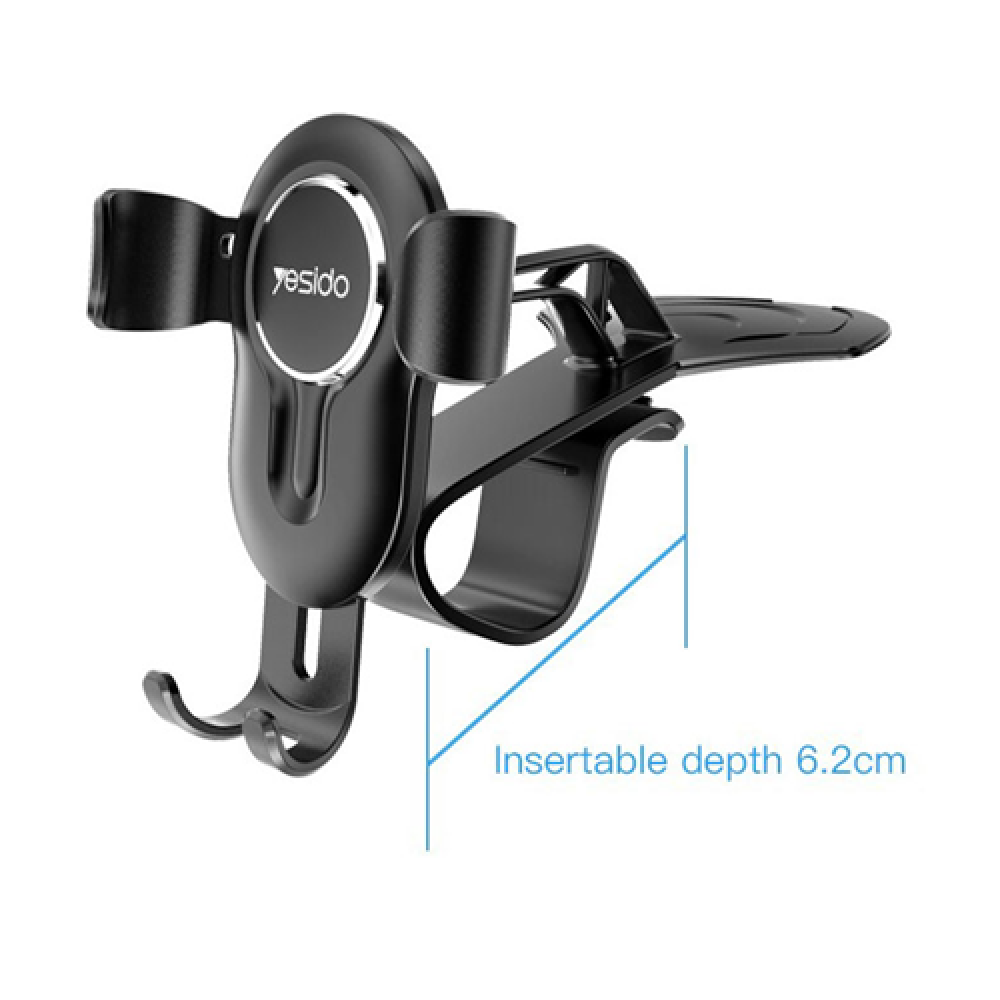 Yesido C74 Dashboard Holder Gravity Linkage Bracket Black - Yesido ...