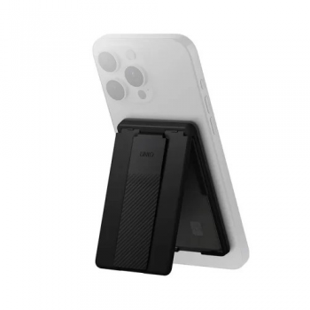 Uniq Heldro ID Magnetic Card Holder with Flex Hand Grip & Stand for Phones