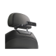 Adjustable foldable phone headrest and tablet holder