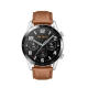 Watch GT2, 46mm, Stainless Steel, Leather Strap Pebble Brown