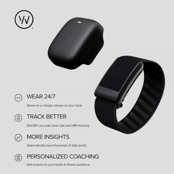 WHOOP 4.0 With 12 Month Subscription - Wearable Health Fitness & Activity Tracker - Black