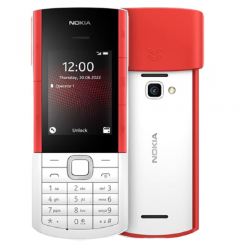 Nokia 5710 XpressMusic 128MB White/Red 4G Dual Sim Smartphone