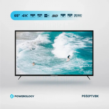 Powerology Break-Proof Android Smart TV 65" - Black